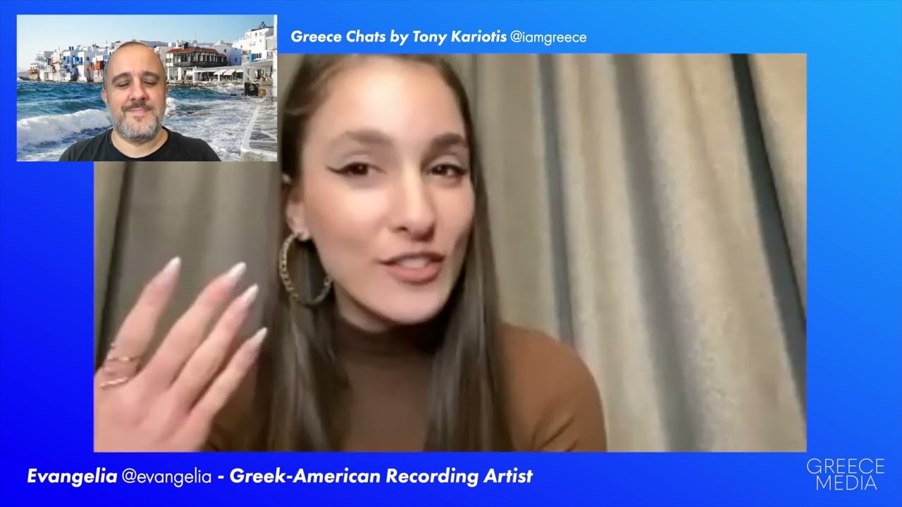 Greece Chats Podcast - Evangelia - Hosted by Tony Kariotis.