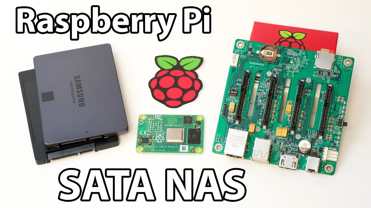Building the best Raspberry Pi NAS - Wiretrustee SATA 