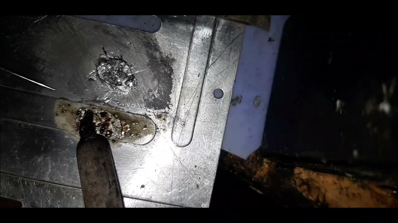 Пайка алюминия обычным оловом для пайки паяльником - YouTube