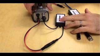 CAT5 Video Balun for CCTV Cameras