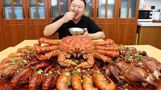 1000+ Seafood + Roast Duck In A Luxury Spicy Pot By A-qiang. Heavenly!