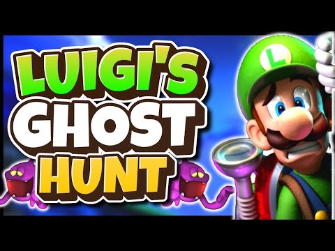 👻 Luigi's Ghost Hunt 👻 Brain Break | Halloween | Mario Run | Freeze Dance | Just Dance
