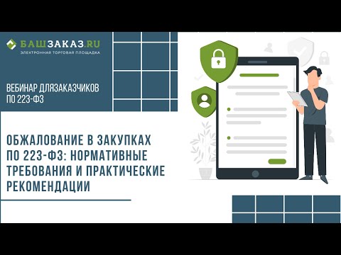 Обжалование в закупках по 223-ФЗ: нормативные требования и практические рекомендации