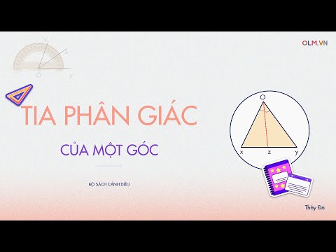 Video Bài 2. Tia phân giác của một góc - Chương IV - SGK... - youtube