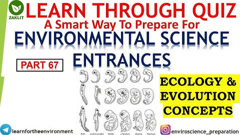 🔴EVS Concepts For Entrances By EnviroQuiz-Discussion(Part 67)