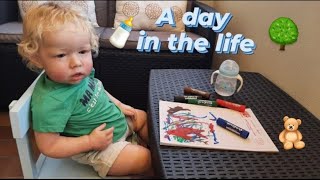 DAY IN THE LIFE of Liam Reborn Toddler | With outing walk