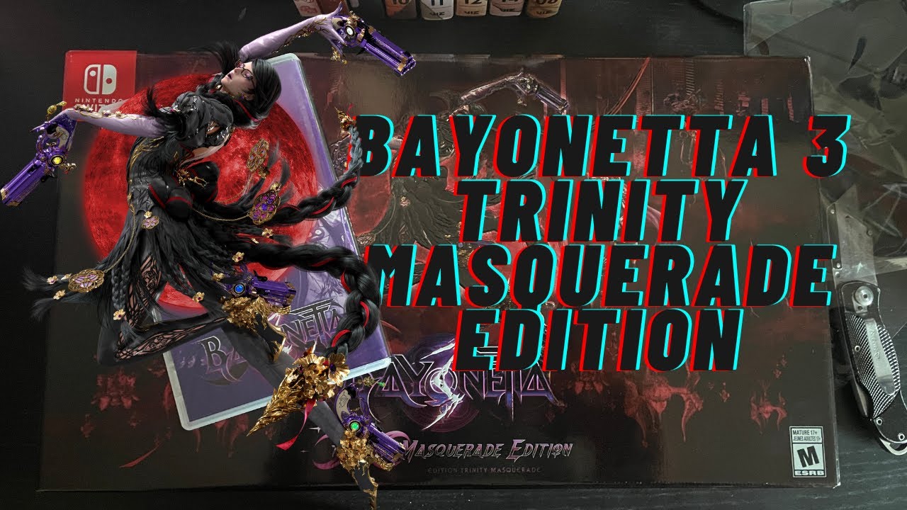 Nanomachines, son! X Bayonetta 3 Trinity Masquerade Edition Unboxing