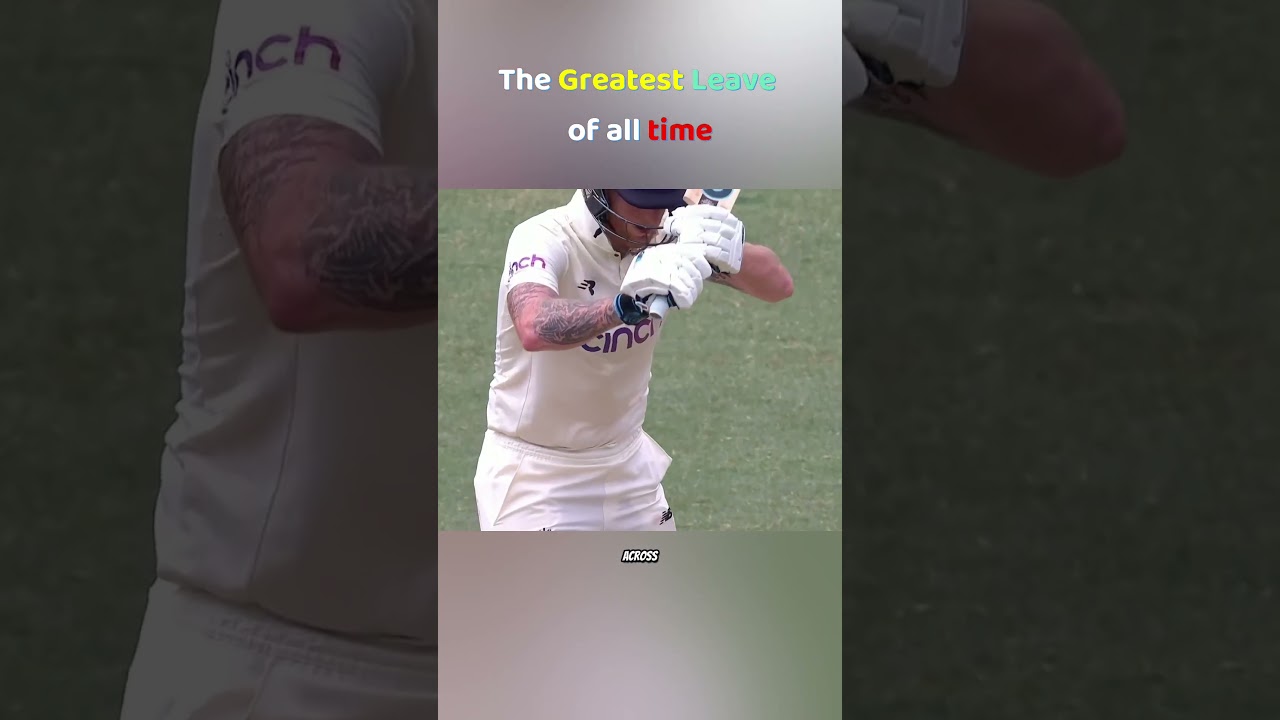 ben stokes, the balls hit the stumps but bails dint fall off #cricket