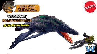 NEW AQUATIC DINO SPECIES!!| Mattel Jurassic World Survival Brachauchenius Toy Review