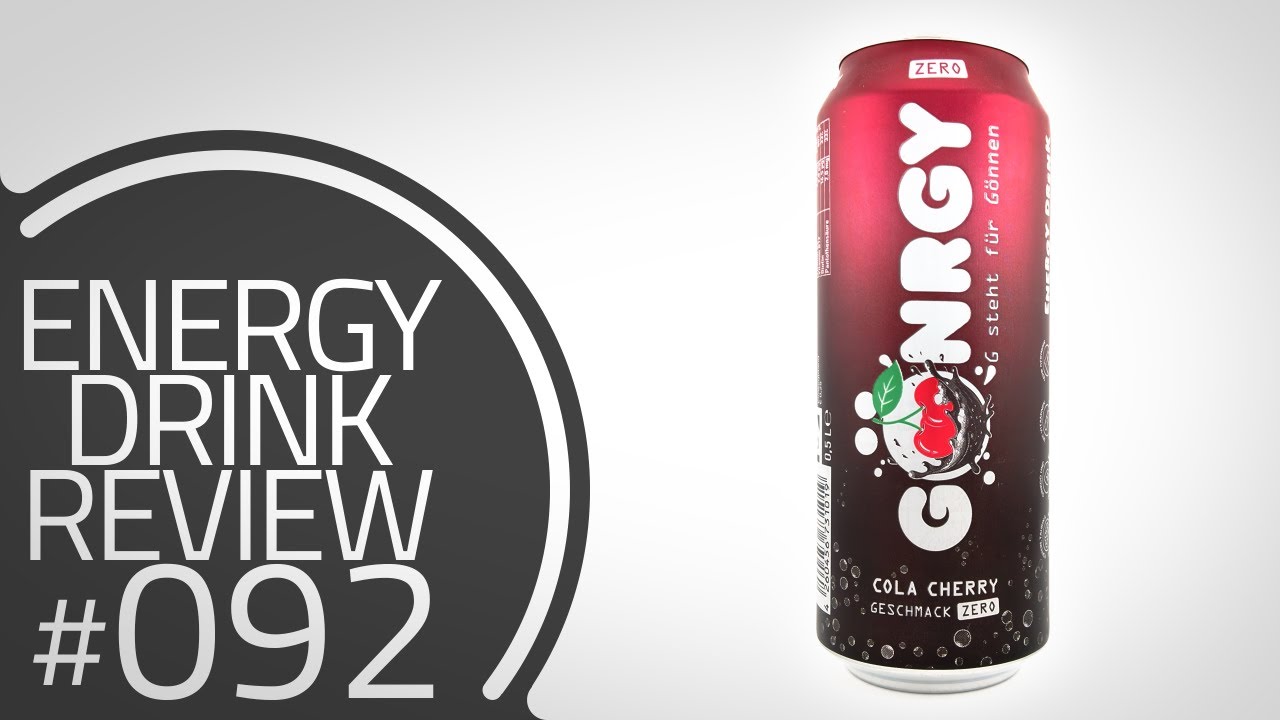 Energy Drink Review #92: GÖNRGY - COLA CHERRY