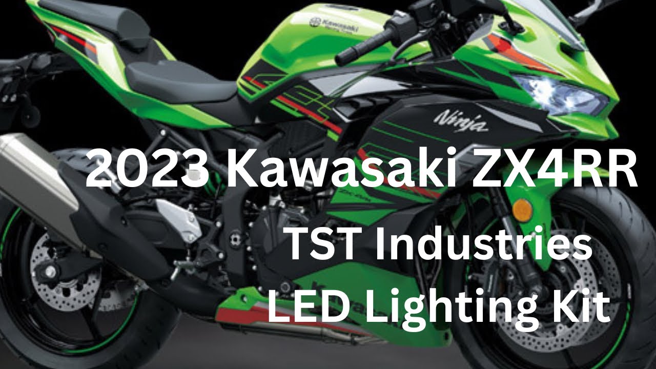 TST Industries LED Lighting Kit - 2023 Kawasaki ZX4RR - DIY
