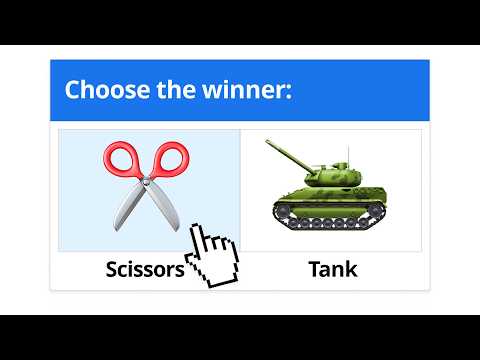 Rock Paper Scissors With Anything