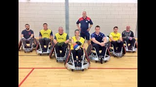Community: Bristol Rugby duo try wheelchair rugby with Bristol Bears
Bristol Rugbys Jack OConnell and Sam Jeffries joined the newly-formed Bristol Bears for a taste of wheelchair rugby at Ashton Park Sports Centre. Community: Bristol Rugby duo try wheelchair rugby with Bristol Bears
