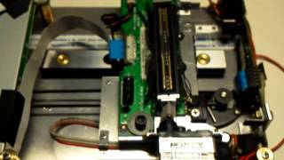 Test of the CCD angle control unit