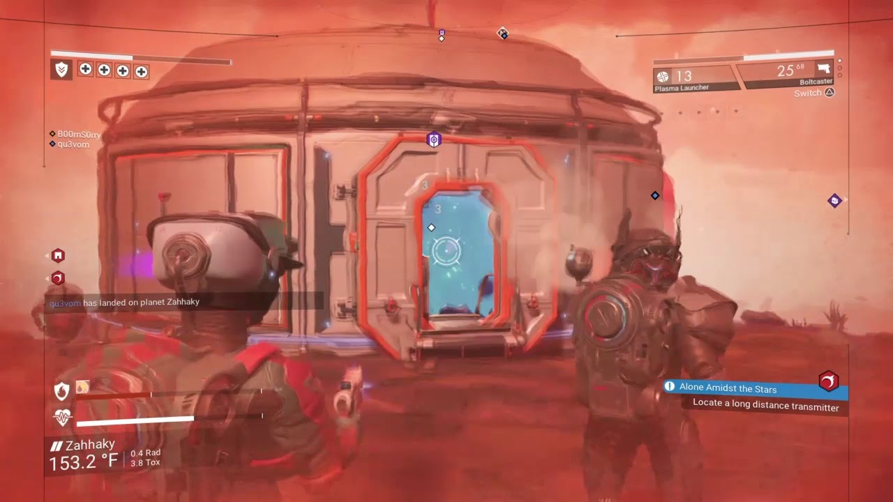 Random tries to grief me on NMS. Gets rekd by us.