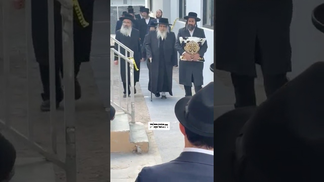 יציקת הבורות במקוה טהרה החדש של סאטמר במיאמי פלורידה בהשתתפו מרן האדמו"ר שליט"א