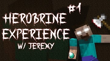 The Herobrine Experience Part 1- Male Dominance! (Herobrine Mod in Minecraft)