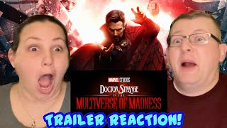 Doctor Strange In the Multiverse of Madness Official Trailer Reaction!