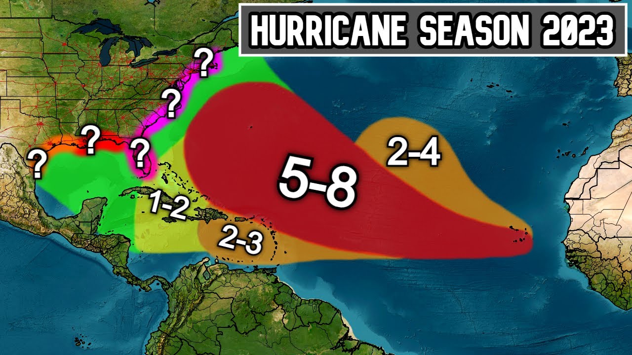 Atlantic Hurricane Season Forecast 2023 - Will It Be Above Average ...