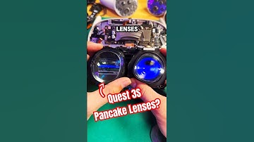 Kun je pancake-lenzen op een Quest 3S plaatsen? #vr #virtualreality #quest3