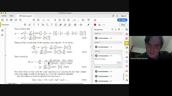 Quantum Field Theory II - Lecture 13