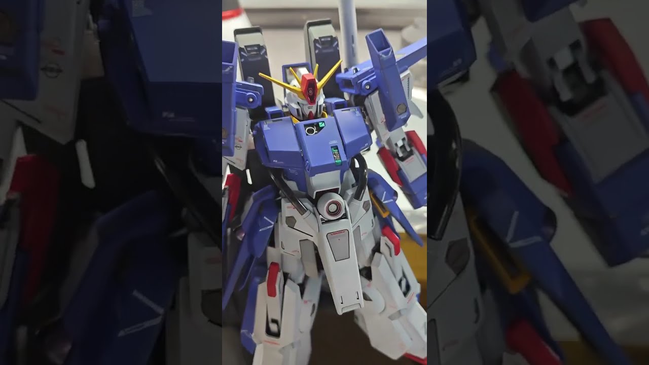 Gundam ZZ FA #gundam #gunpla #gunplacustom #gunplabuilder #shorts