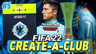 WIN THE LEAGUE... or get SACKED from my OWN CLUB? ? (FIFA 22 Create A Club #5)