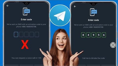 How To Fix Telegram Verification / Confirmation Code Not Receiving Problem