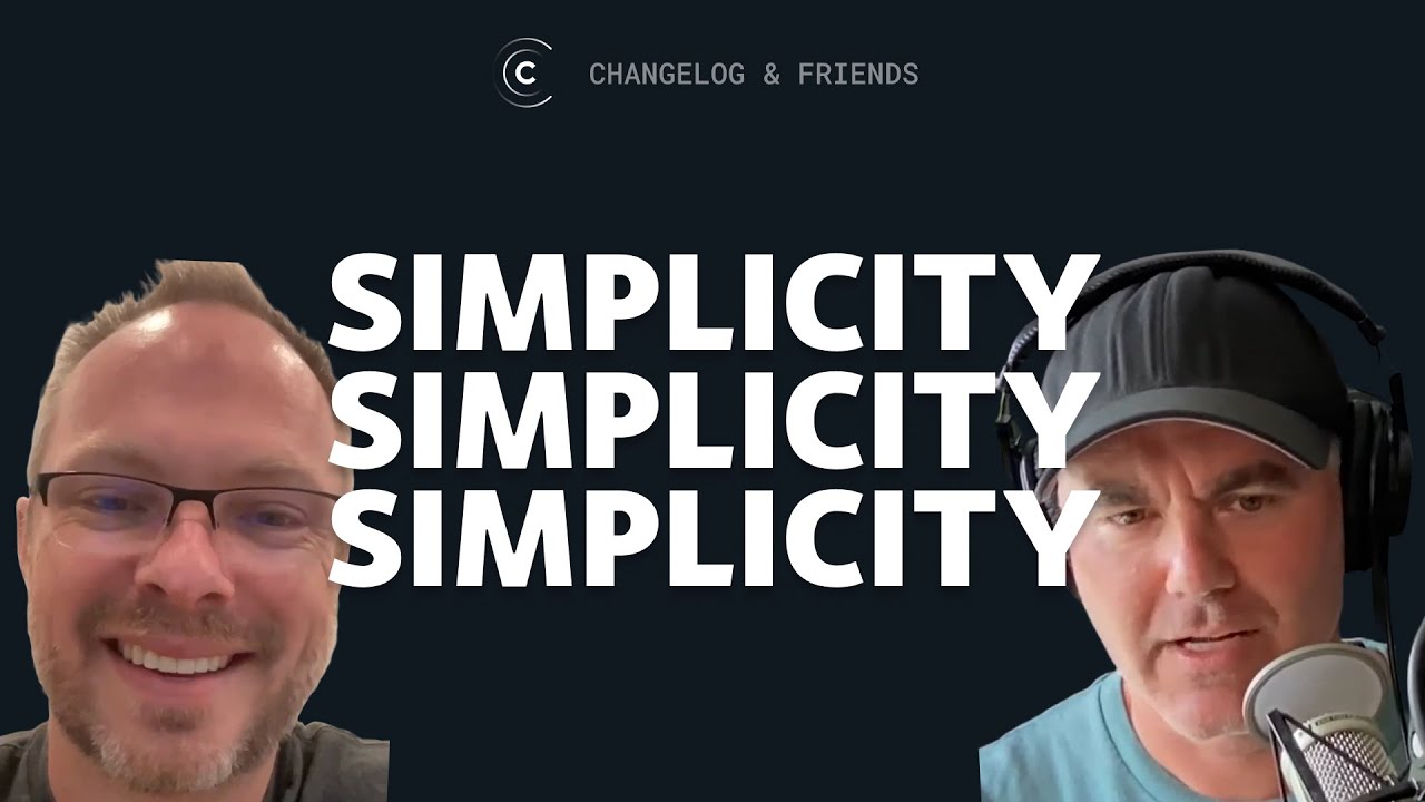 The three most important things in software design