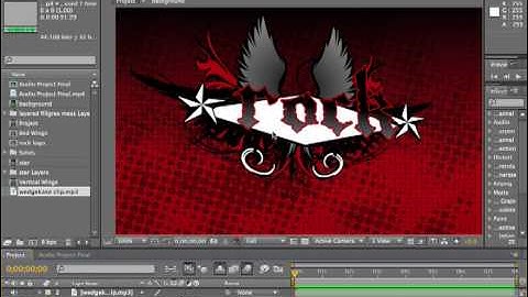 Adobe After Effects CS4 Tutorial 112 - About Project