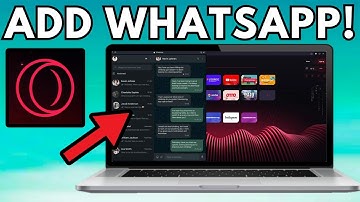 How To Add WhatsApp To Opera GX Sidebar 2024