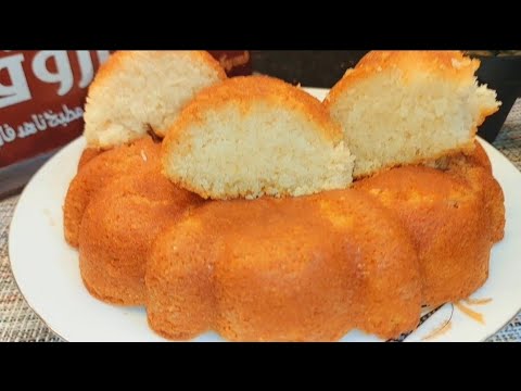 كيك صيامى بدون بيض أو حليب او زبده هش واسفنجى وطعمه رهيب 