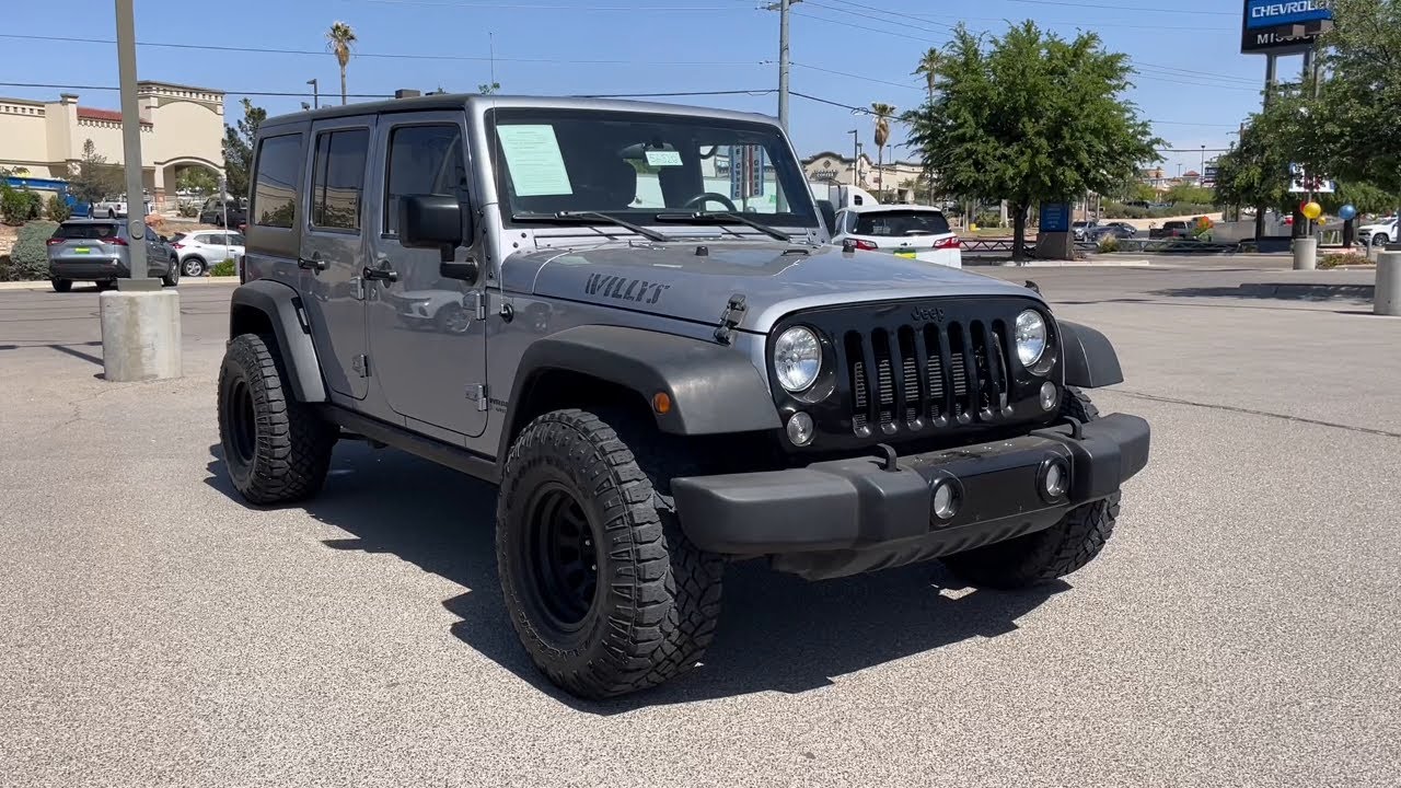 2016 Jeep Wrangler Unlimited El Paso, TX, Las Cruces, NM, Alamogordo