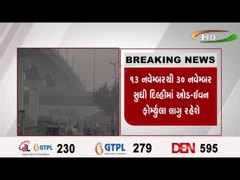 દિલ્હી ઍનસીઆરમા પ્રદૂષણ ગંભીર સ્તરે પહોંચ્યું..