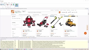 Scraping HomeDepot product listings data | name, price, URL, image | homedepot.com