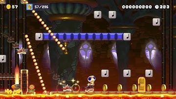 Automatic Shell Race by unäD 🍄 Super Mario Maker 2 #akd