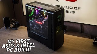 Thermaltake View 28 RGB RIING Edition Case - My first ASUS Aura Sync & Intel RGB PC build!