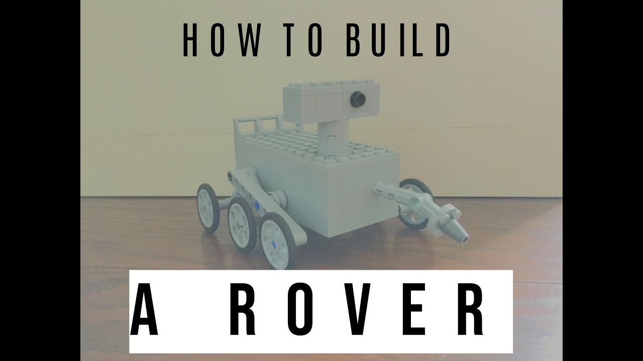 Simple Lego Rover How To Build Series #1 - Lego Rover on Mars - YouTube