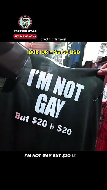 I'm not gay but 20 dollars is 20 dollars #funnymemes #Funnyvideos #Epicfails