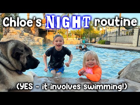Chloe's Very First Night Routine