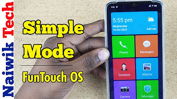 Simple Mode in iQOO Z9 Lite 5G | Funtouch OS 14