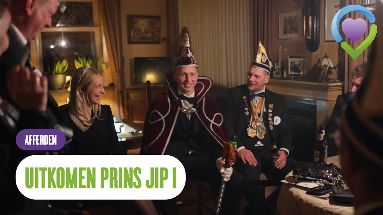 Uitkomen Prins Jip I van CV De Peijas