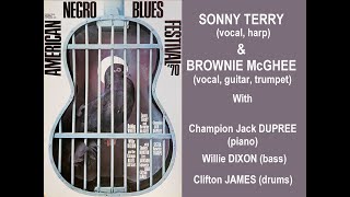 PDF Sample American Folk Blues Festival 1970 Sonny Terry Brownie McGhee guitar tab & chords by Lighnin Chris.