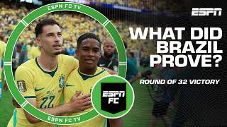 Did Brazil prove to be LEGIT WORLD CUP CONTENDERS with Round of 32 win vs. Japan? 😯 | ESPN FC
