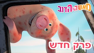 מאשה והדוב 👱‍♀️ פרק חדש ☺️🐷 ילדים חדשים באים לשכונה 🐺🐻 אסופת סרטים צויירים 📺