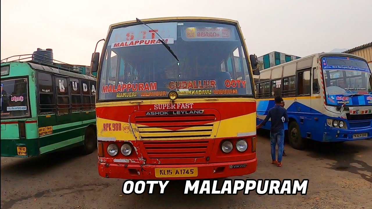 OOTY TO MALAPPURAM| KSRTC RIDE| RAHIM VLOGS|NADUGANI|NILAMBUR|MAMBAD|EDAVANNA|MANJERI|