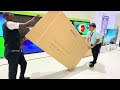📦🔥 UNBOXING + RETAIL DISPLAY SETUP — Sony BRAVIA XR 75” X90L | 4K Full Array LED Google TV!