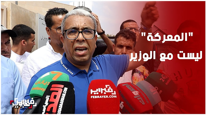 المهداوي: معركتي ليست شخصية مع وزير العدل وقانون الصحافة هو الفيصل