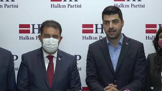 Ubp Genel Başkan Vekili Hamza Ersan Saner, Halkın Partisini Ziyaret Etti. 09.11.2020