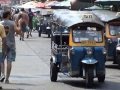 Tuk Tuk in Bangkok Thailand on the run for the police, TukTukClub.com